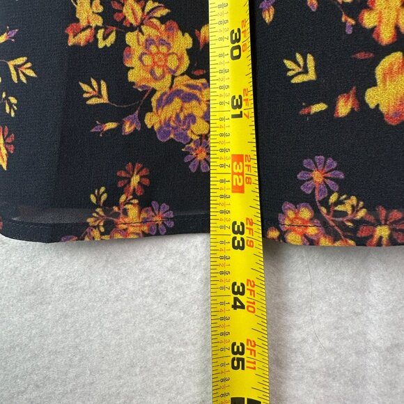 C/Meo Collective Ink Botanic Heart Breaker Boho Mini Dress Size 4 NWT - Picture 12 of 14